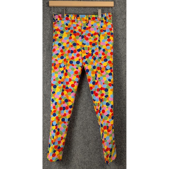 OppoSuits Other - OppoSuits Confetti Print Suit Pants Multicolor Novelty Party Trousers Youth 8-9Y